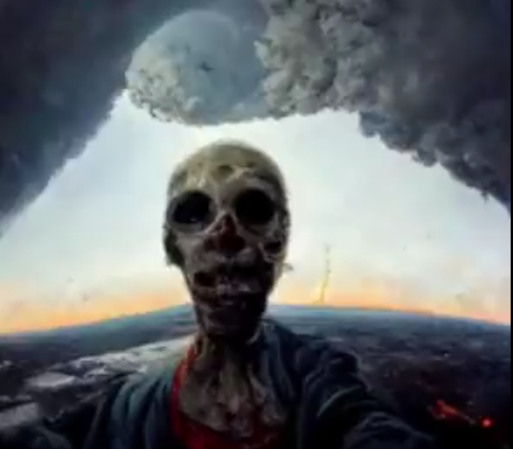 ¿Como seran las ultimas selfies en el planeta antes de su destrucción?