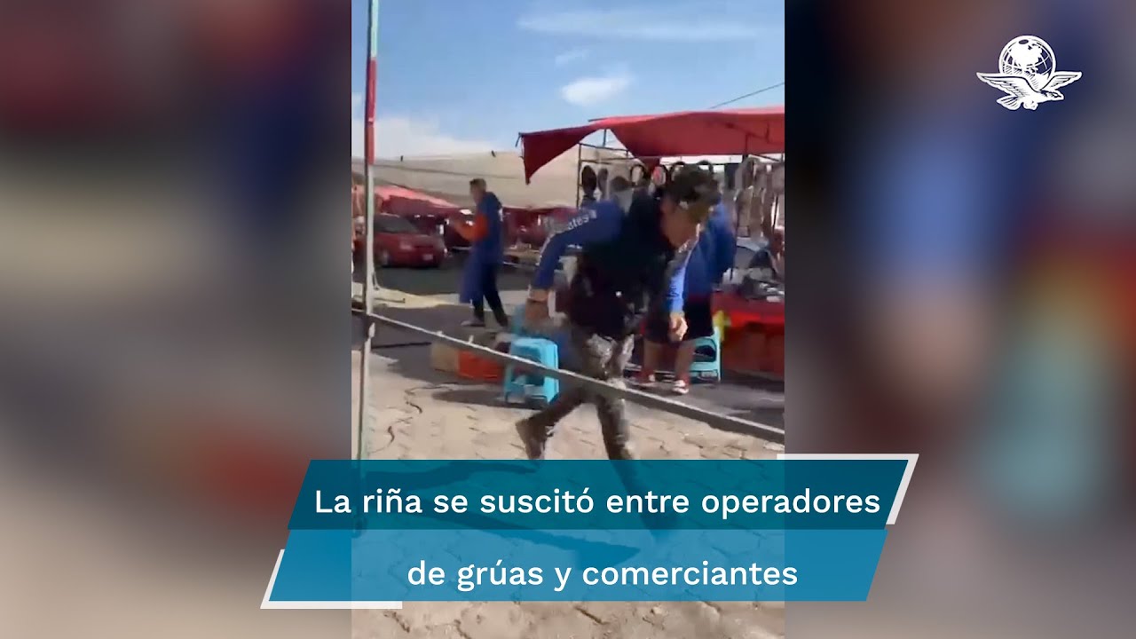 “¡Córrele, hay hasta granadas!” Reportan balacera en tianguis de Cuautitlán Izcalli